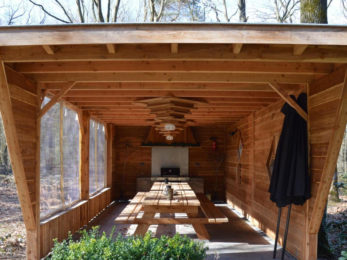 Holiday Home With Pool Sauna Люнтерен Экстерьер фото